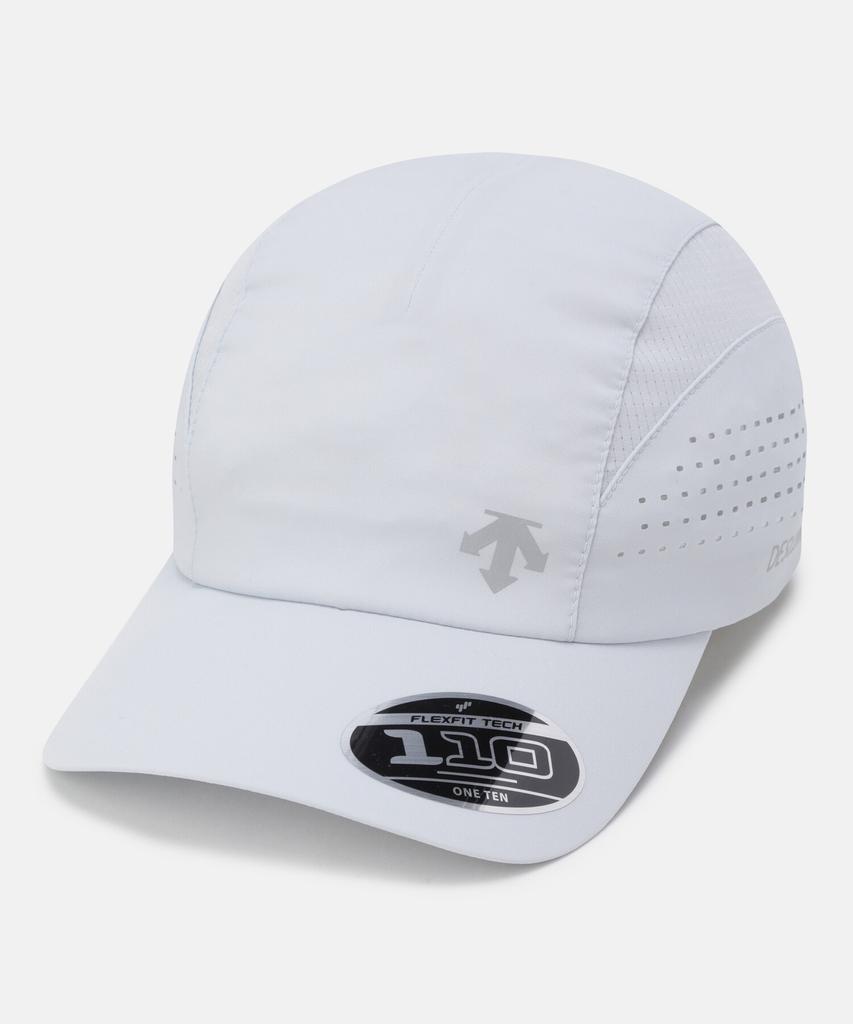 DESCENTE Running Perforated Ball Cap Gray Sr123Rcp12