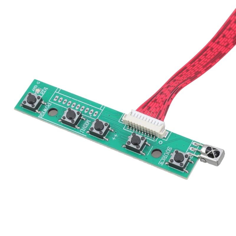 eDP Driver Board Compatibles 10-17.3Inch Displays Multi Language and Wide Voltages Inputs 1920x1200 eDP 30PIN Output