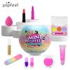 MINI Makeup Set - Cute Surprise Ball Cosmetic Kit for Girls, Portable Mini Lipsticks, Eyeshadow, Nail Polish & Beauty Sponge Birthday Gift