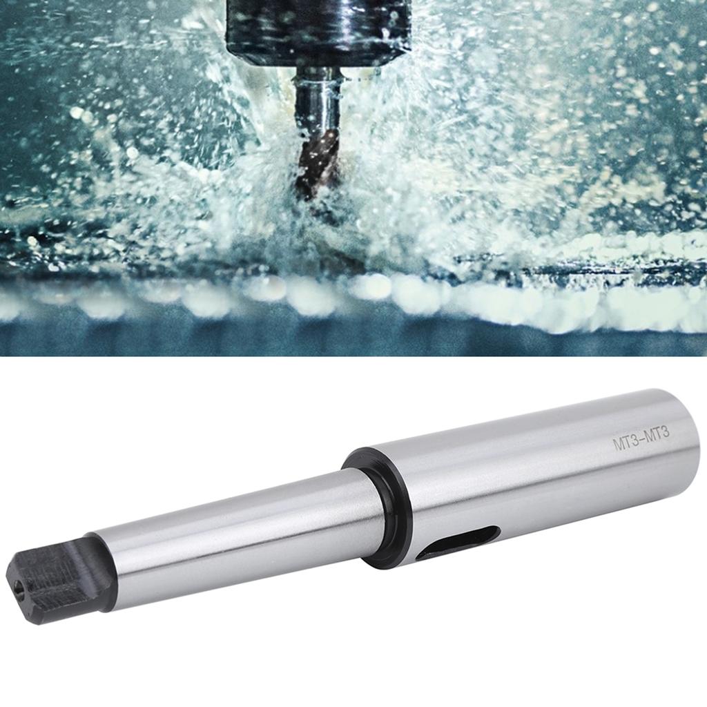 Morse Taper Drill Sleeve Lengthening Reducing Adapter CNC Lathe Fixture Parts MT3‑MT3