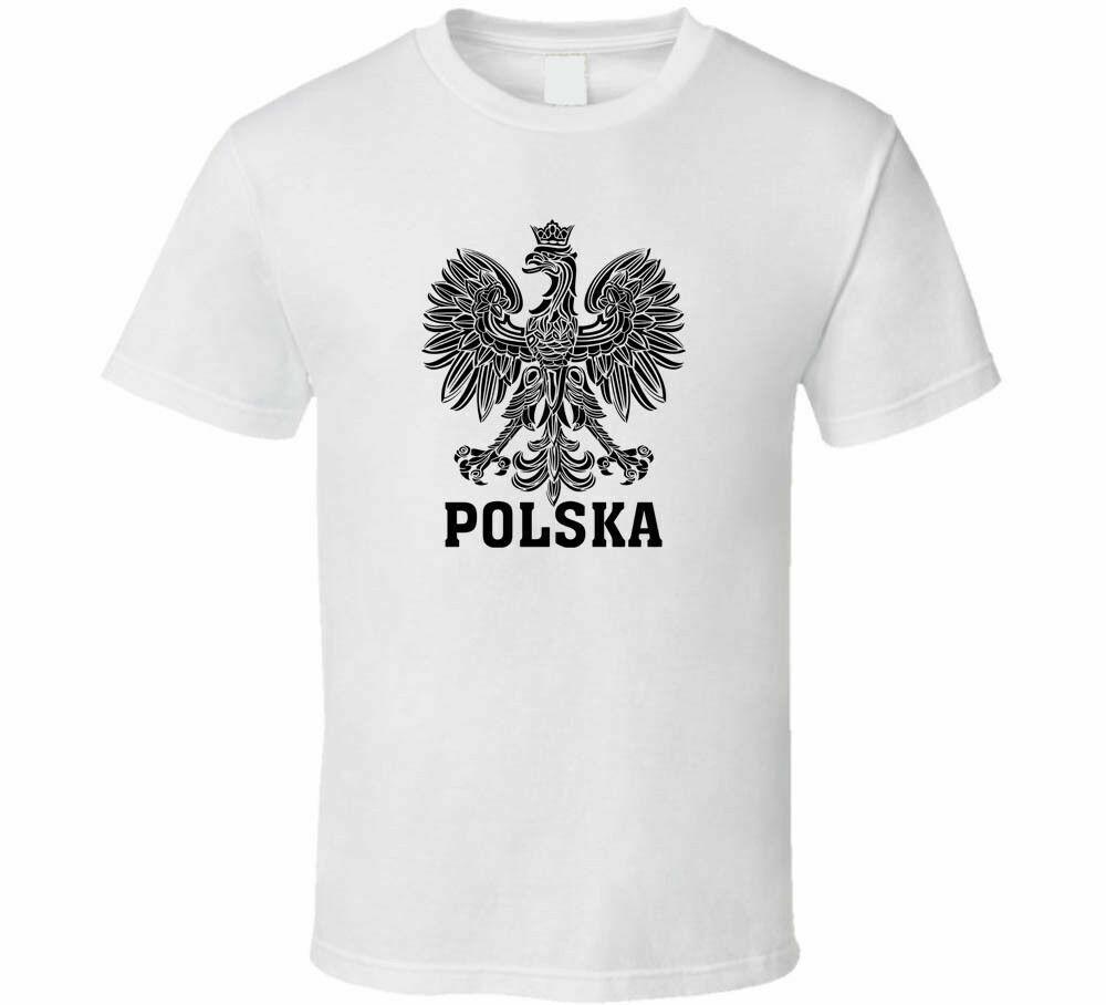 Polska Polish Eagle Crest Graphic T-Shirt