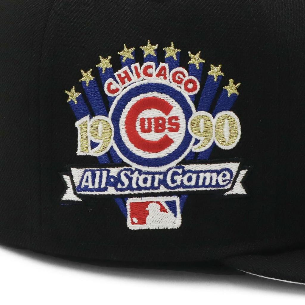 New Era 59FIFTY Cap MLB Chicago CUB Side Patch Under Exclusive To and Side Flat Summer Sun UV Stylish Various Styles (14562010, NER35C7098), Cubs,