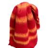 Women's Mohair Winter Scarf Cashmere Feel Tassel Scarf Colorful Striped Long Scarf Winter Shawls Wraps for Cold Weather