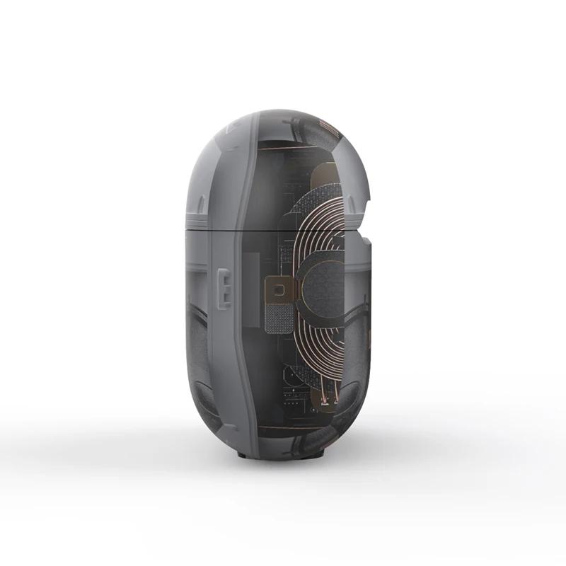 Für AirPods Pro 2 Fall Luxus 3D technologie Kopfhörer Fall für AirPods 1 2 3 Pro Lade Box Silikon Weiche Fall für airPods Pro
