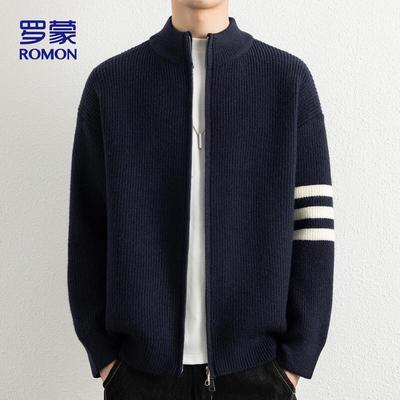 Men's Winter Knit Cardigan Sweater 6015