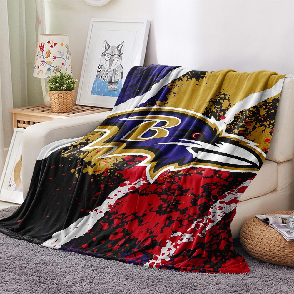 Baltimore Ravens2 Flannel Blanket, High quality Comfortable for All Seasons, Home Decor, Warmth and Comfort