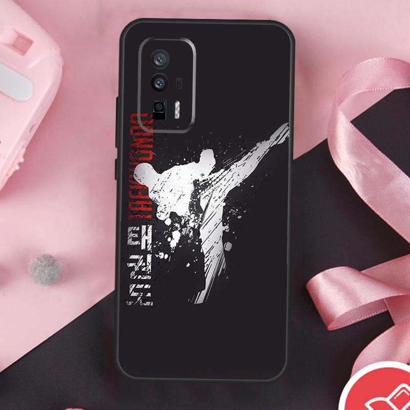 Kungfu Taekwondo Case For POCO F6 X6 X3 X5 M6 Pro F3 F5 M5s Xiaomi 14 Ultra 13 12 Lite 11T 12T 13T Pro Cover
