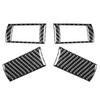 4 Pcs Carbon Fiber Steering Wheel Button Cover Trim For Dodge Challenger 2008-10