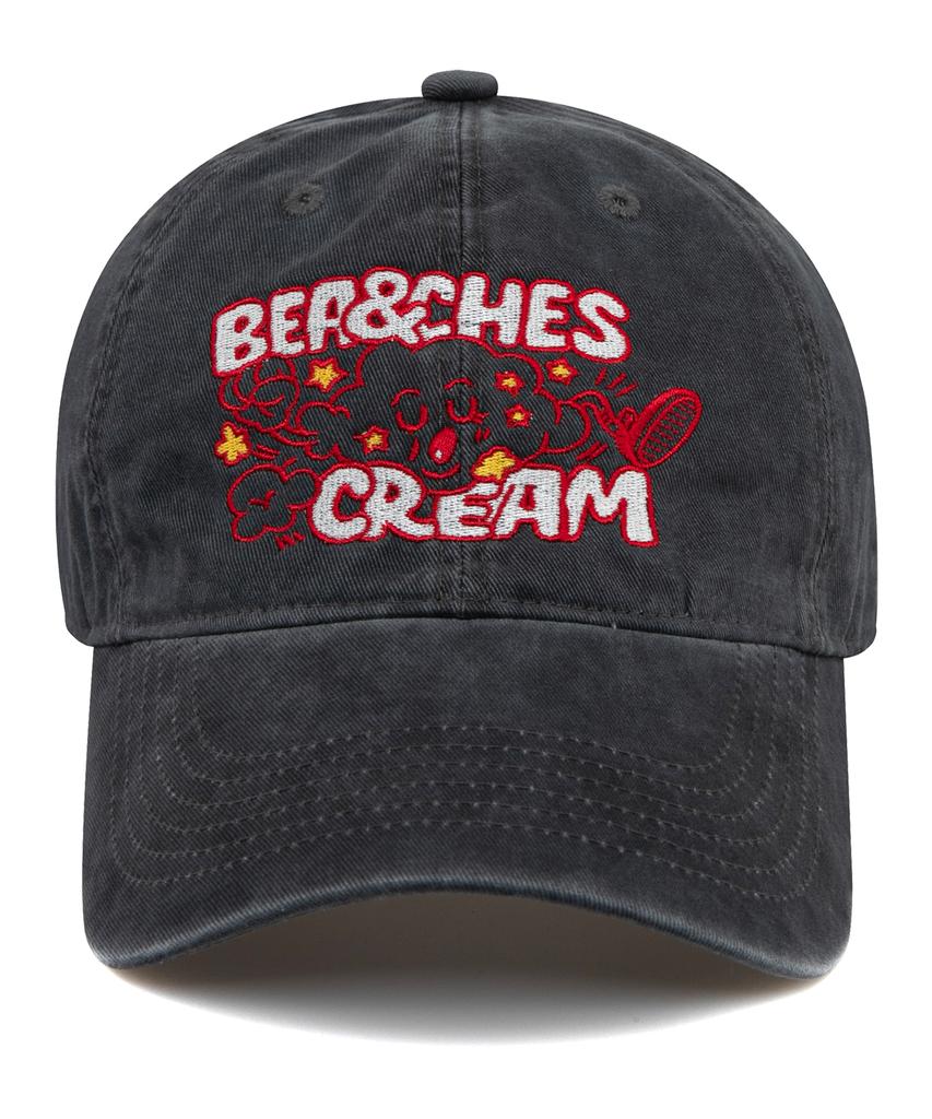 Bichiseuaenkeulim Cloud Cation Ball Cap-Charcoal