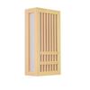 Japanese Style Solid Wood Bedside Wall Lamp