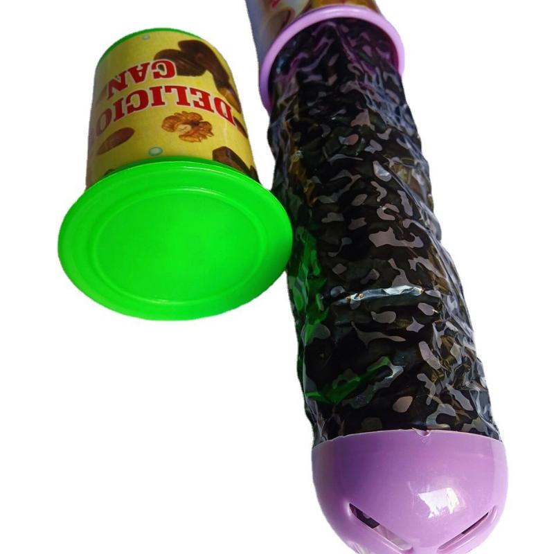 Halloween Surprise Spring Out Magic Can Prank Toy Funny Trick Joke Prop Safe for Kids Adults Party Prank Activities