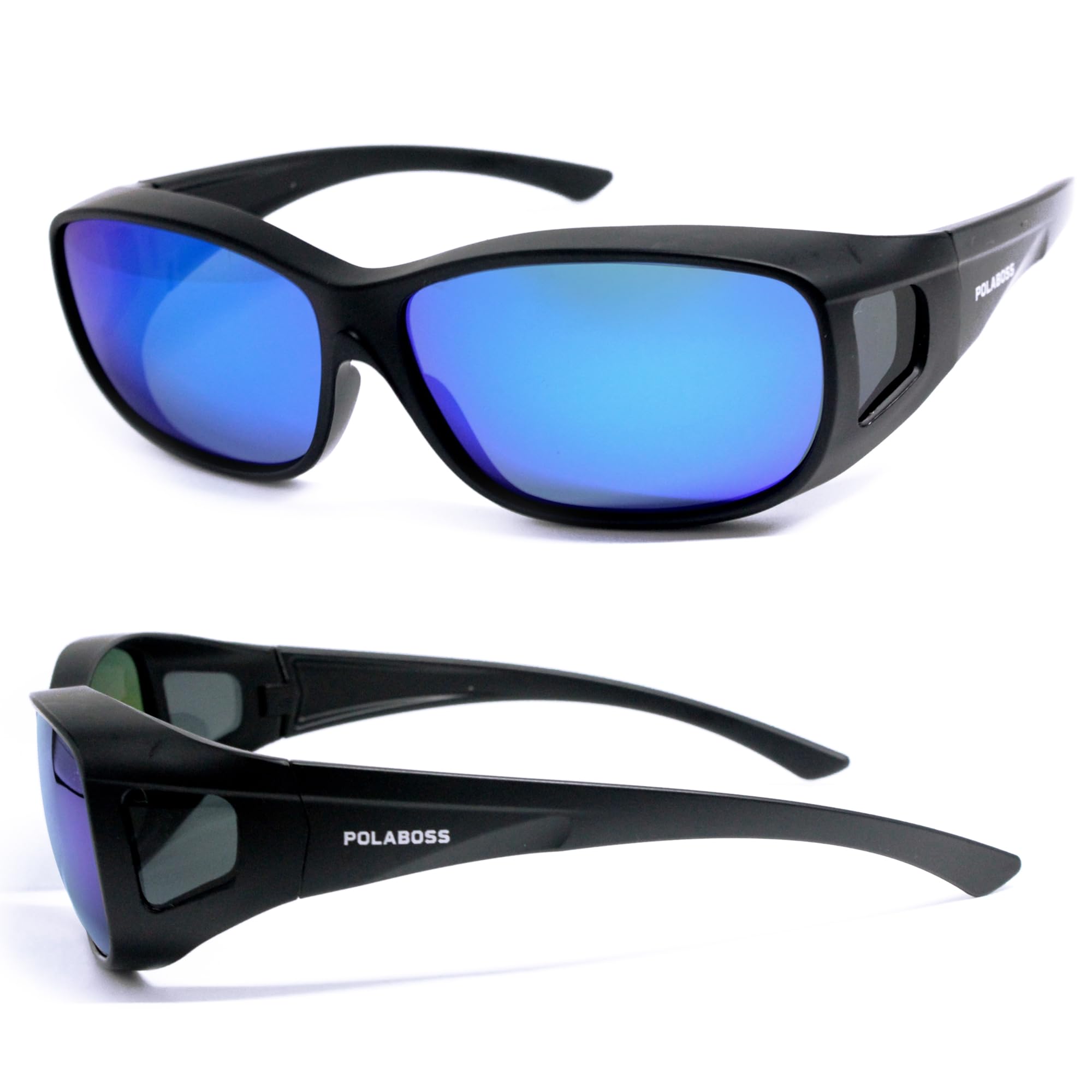 

FitOver Polarized Blue Light for Wearing Over for Sports and [Bokenoh] SC80-MCL Sunglasses, Blocking, Glasses, Stylish, Driving, Sabae, Shisen-do