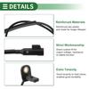 ABS Wheel Speed Sensor Rear Left Right ABS Sensor Anti-Lock Braking System Sensor No.C2P15770 for Jaguar F-Type 2009-2021