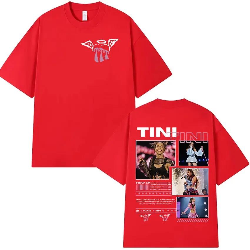 TINI TINI Suitable for all seasons New Model personality Clothes Couples Unisex Oversized T-shirt high quality hot product High-end Luxury