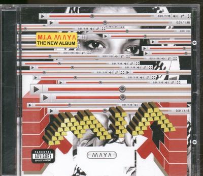 CD M.I.A. - MAYA  XLCD497 Non Japan Rap & Hip-Hop/R&B Used