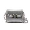 Fashion Women Bow Decor Small Square Crossbody Shoulder Daily Bag