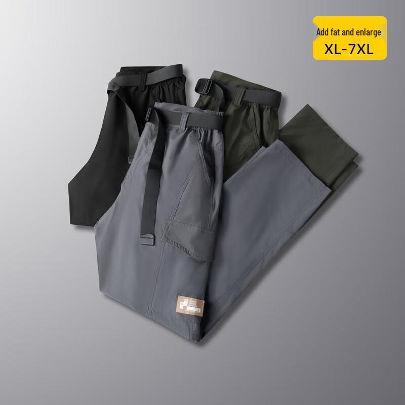 Men's Plus Size Convertible Outdoor Cargo Pants