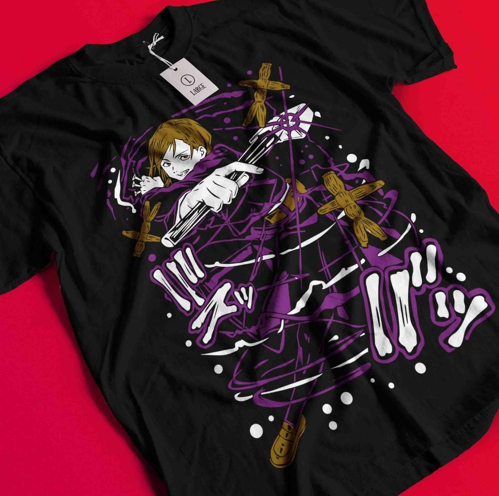 

Nobara Kugisaki T-Shirt Gojo Satoru Sukuna Shirt Jujutsu Kaisen Tshirt Toji Tee BB1339 M