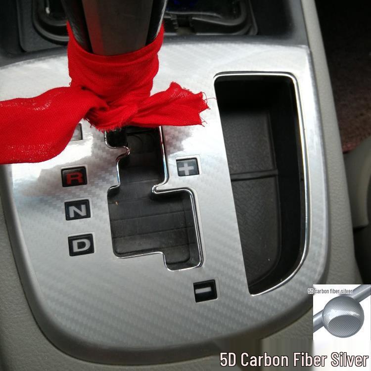 06-12 Hyundai Santa Fe Interior Gear and Air Outlet Stickers & Center Console Color Film