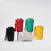 Large Capacity Thermal Cup with Lid Sports Cup Eight-Angle Coffee Cup  For Keeping Iced Coffee Tea