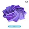 3D Printed Expanded Sensory Fidget Star Star Shaped Fidget Toys With Handles Decompression Toys Stress Relief Whirling Spiral
