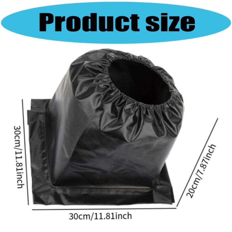 Leaves Vac Parts 48133 Replacement Hard Top Boot For Leaves Vacuum Systems Lawn Mowers 551889C 502494