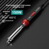 300W Adjustable Temperature Handheld Soldering Iron - Portable, High-Power Flat Head with External Heating.