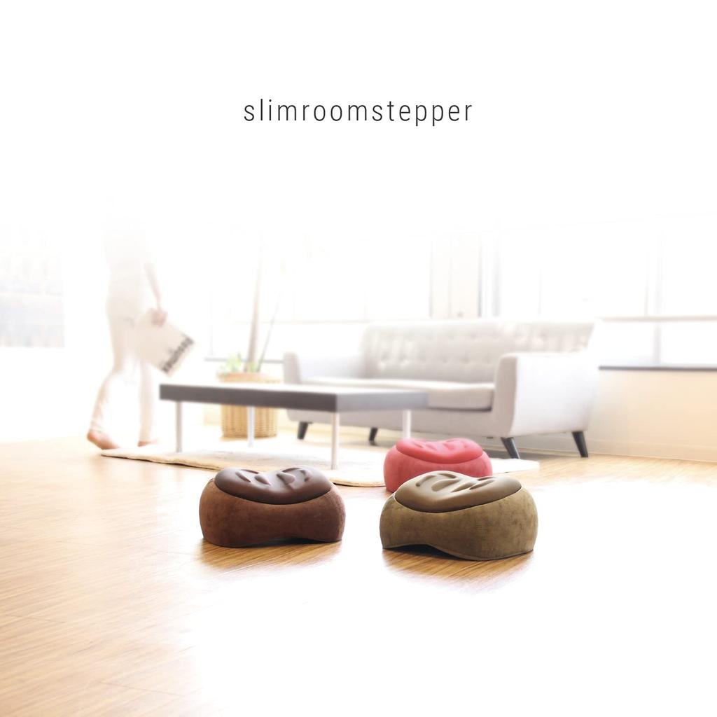 PROIDEA Slim Room Stepper, Step-Up Exercise, Wine Red