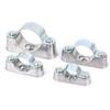 16/20/25/32mm Off-Wall Code Saddle Card Pipe Clamp Durable Stainless Steel Fixed Clip Fastener High Quality Home Hardware