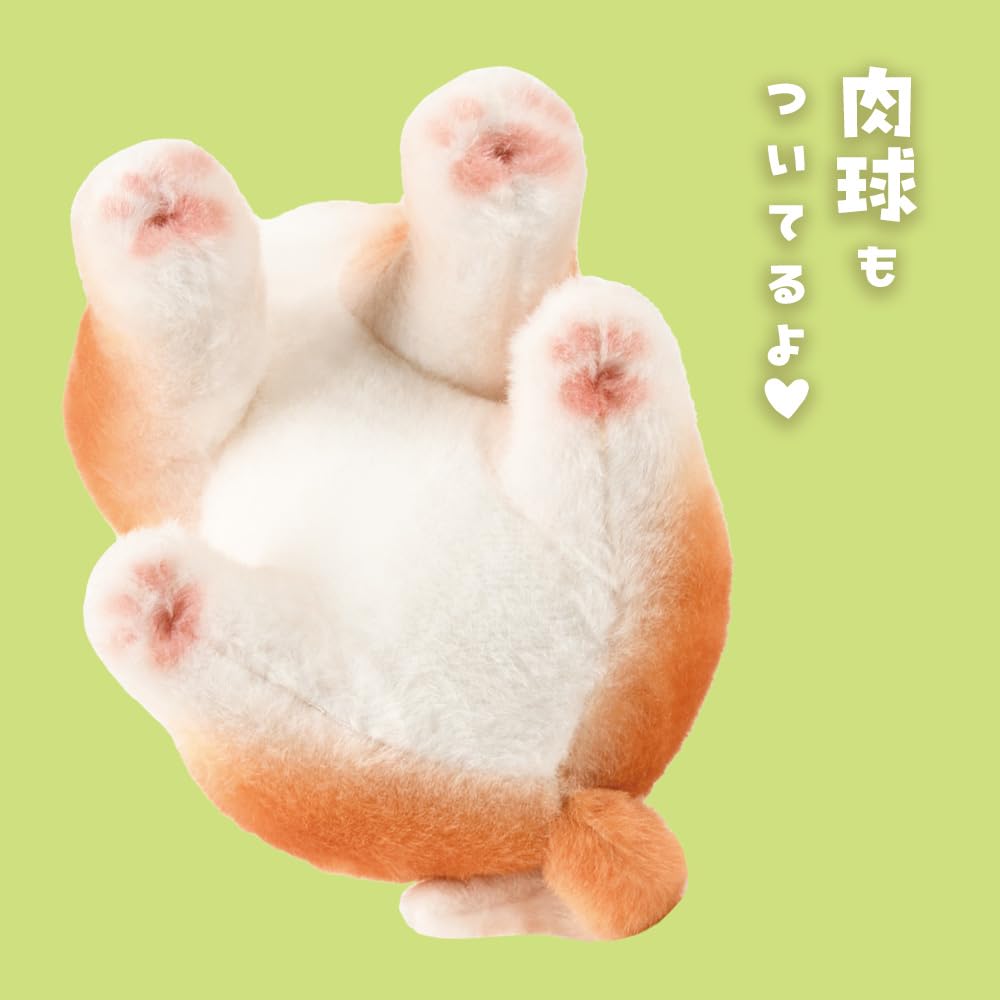 Come Here Shiba Inu Plush Toy Cute Shiba Inu Goods Approx. 22cm (Komugi (Orange))