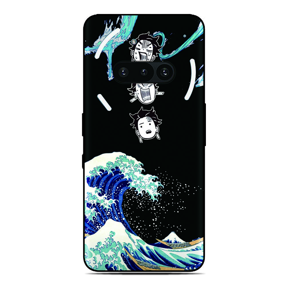 Japan Kanagawa Back Cover for Samsung Galaxy A57 A37 5G A06 A07 A17 4G F17 S26 Plus Ultra A36 A56 A55 A25 A26 A16 Phone Case