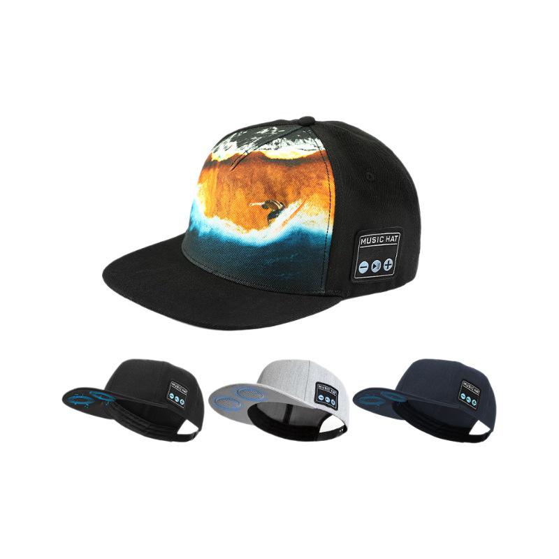 Gorra de Béisbol con Altavoz Bluetooth Inteligente para Deportes al Aire Libre y Baile Callejero