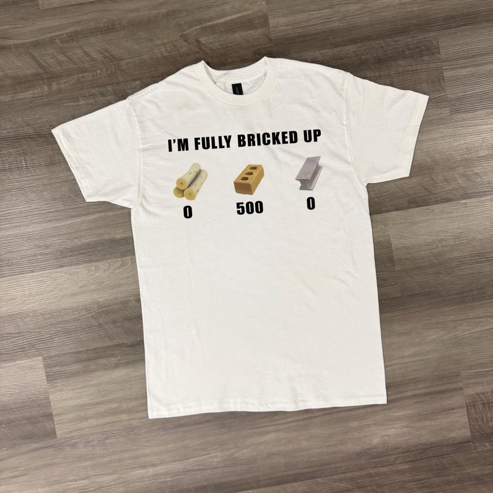Fully Bricked Up Meme Shirt, Funny Gaming Tee, Viral TikTok Trend Gift, Gamer Humor Shirt Unisex 3XL