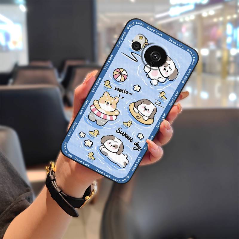 Cute Protective Phone Case For Sharp Aquos Sense7 Plus Waterproof Fashion Design Anti-dust Cover Anti-knock Shockproof