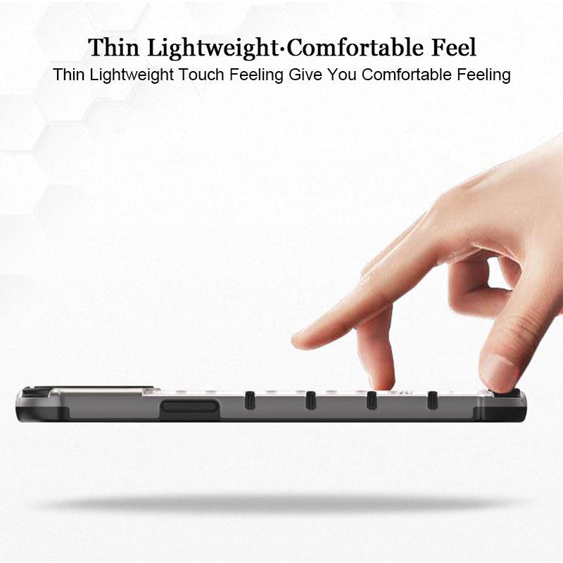 Honeycomb Shockproof For Samsung Galaxy S23 Case Armor Capa S23 Plus Ultra S22 S21 S23 FE S20 Cover Translucent TPU PC Protector