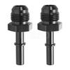 Aluminum 8AN Male To 3/8" 5/16" Male Straight-through SAE Quick Disconnect Push On EFI Fitting Adapter Oil Fuel Adapter Fuel System Fittings7