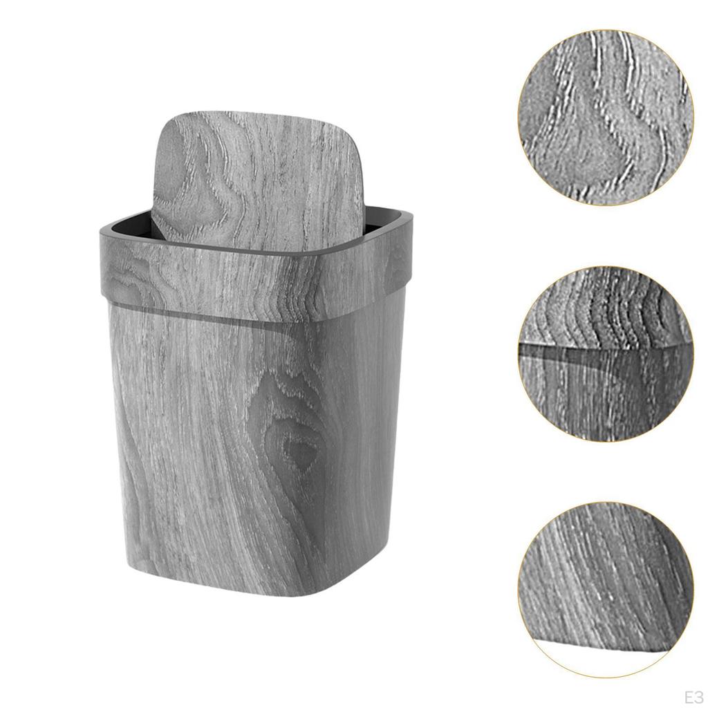 Portable Waste Container for Bathroom Living Room Near Desk Kitchen