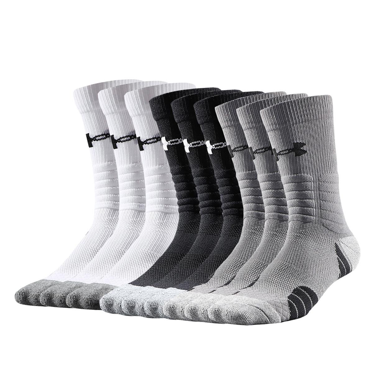 Under Armour Knee High Socks Unisex Combo Set 22610209-111 M