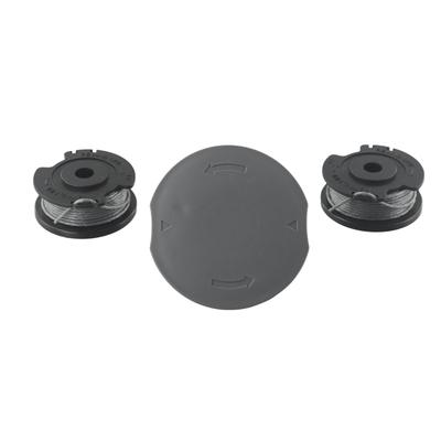 Grästrimmerlina med skyddande spolkåpa Set Kompatibel med För Bosch Easy Series F016800569 & F016800385