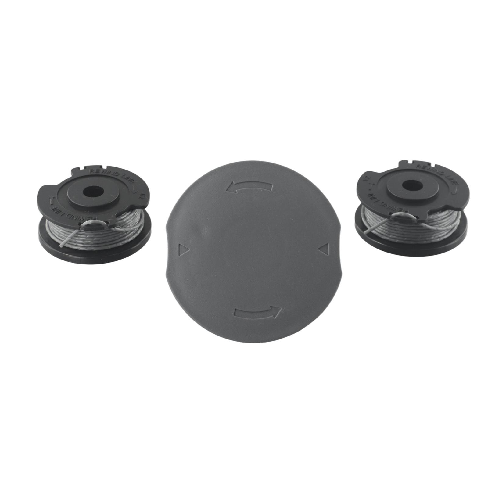 

Grass Trimmer Line with Protective Spool Cover Set Compatible with For Bosch Easy Series F016800569 & F016800385 CHINA