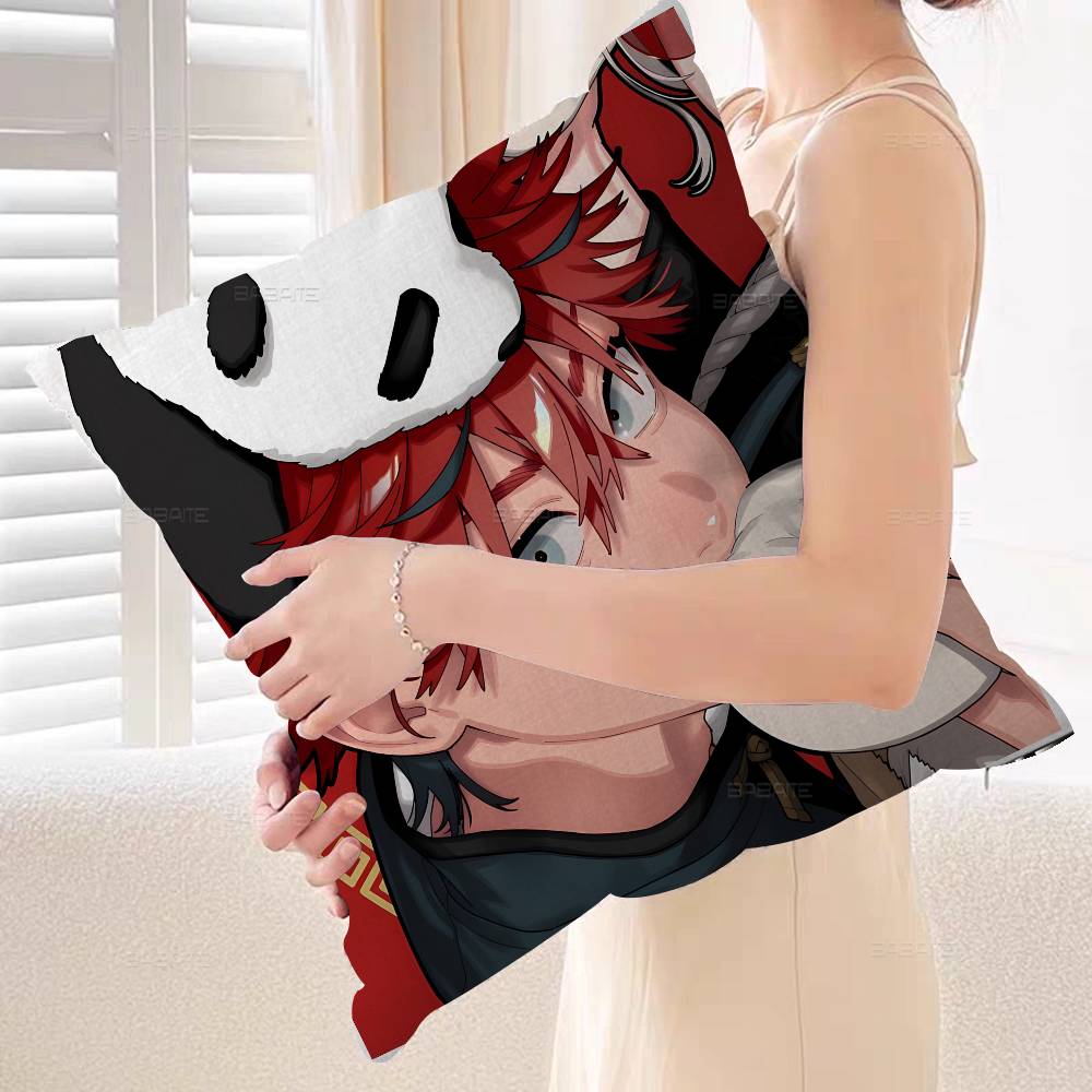 Manga Gokurakugai Pillow Gifts Home Office Furnishings Bedroom Sofa Car Cushion Cover Case Xcm