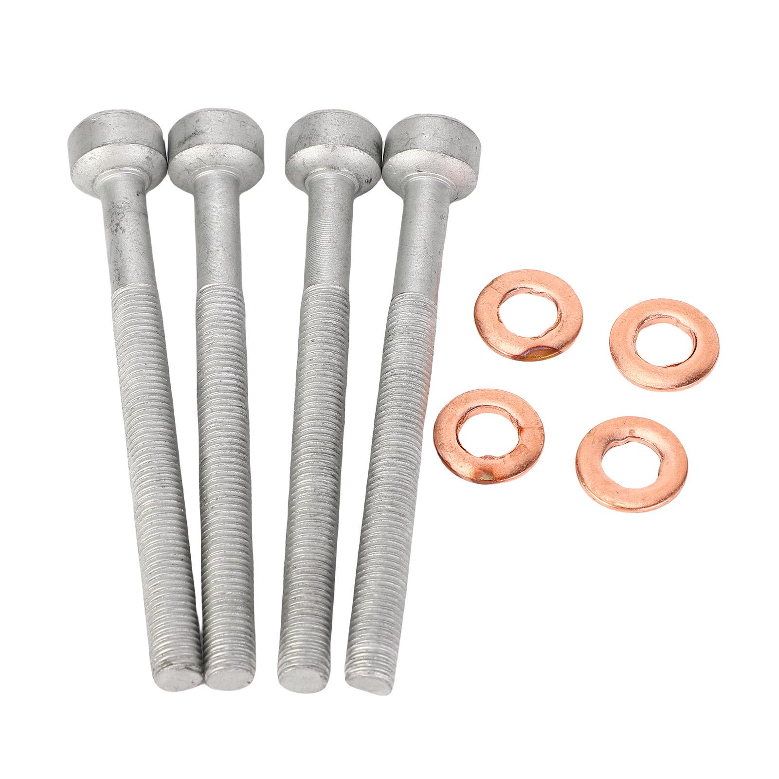 

Болт форсунки и шайба A6110170060 Комплект болтов и шайб уплотнения сопла топливной форсунки Замена для OM651 Почти все дизельные