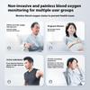 Fingertip Pulse Oximeter Blood Oxygen Saturation Detector Pulse Rate Monitor Portable Oximeter
