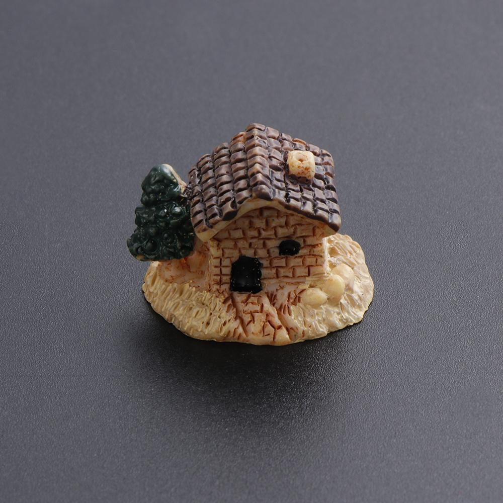 Decorations Home Decor Moss Cottages Figurines & Miniatures Micro Landscape Mini Small House