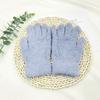 Fashion Winter Five Finger Gloves Warm Cold-proof Gloves Women Outdoors Cycling Solid Color Gloves