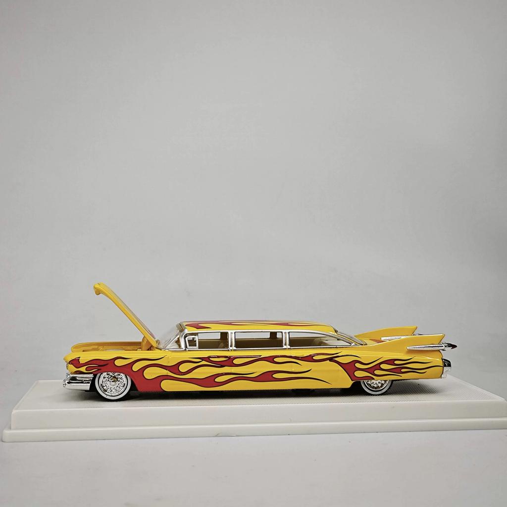 Mechanic Cadillac Big Rocket 1959 Cadillac Alloy Car Model Extended Ornament