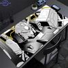 Mechanical Warrior Gundam Mk II Mouse Pad Large Rubber Keyboard Mouse Carpet Anti-slip Gamer Mouse Pad Coaster PC Anime Mousepad