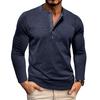 Autumn Men's Casual Casual Round Neck Long-sleeved T-shirt Men's Top