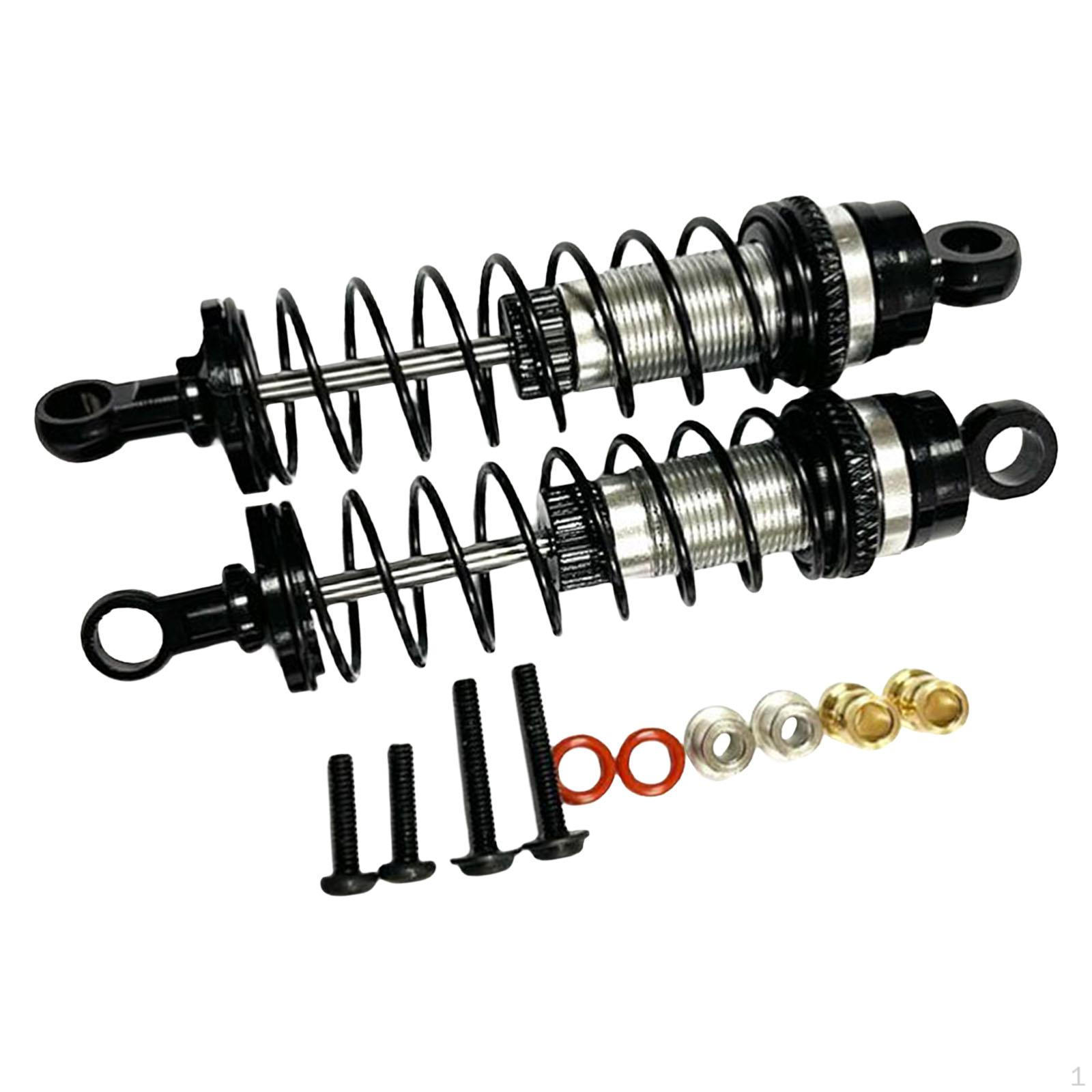 

2 Absorber Assembled Spring Damper for MiniT2.0 RC car Buggy Crawler Truck Cars чорний