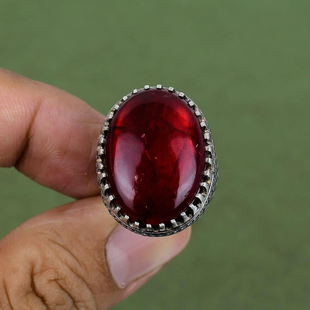 Roter Feuer Labradorit Ring 925 Sterling Silber Ring Edelstein Handgefertigter Ring Antiker Schmuck Anständiger Ring Geschenke Für Frauen In Ringgröße Erhältlich